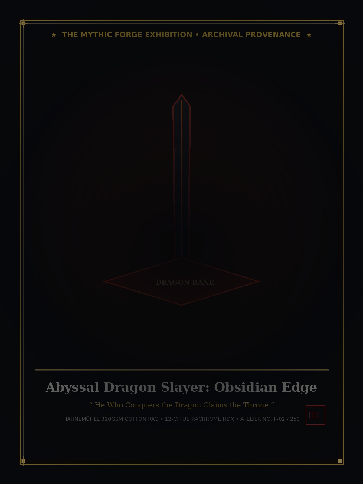 Abyssal Dragon Slayer: Obsidian Edge
