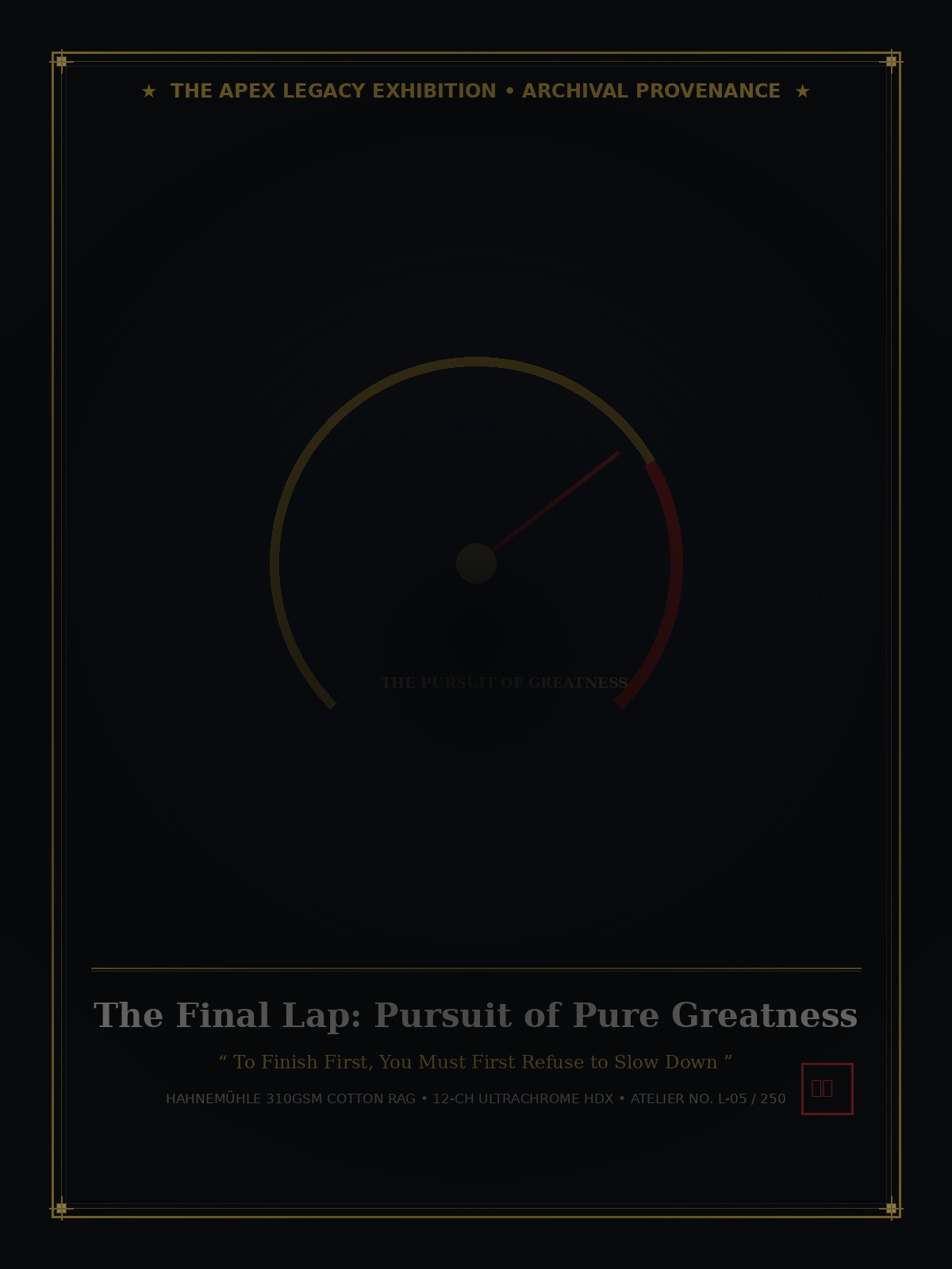 The Final Lap: Pursuit of Pure Greatness