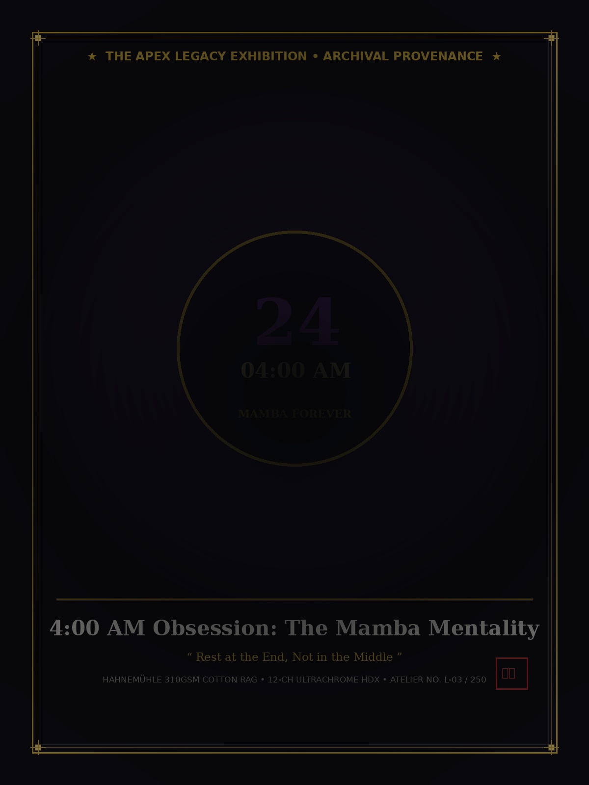 4:00 AM Obsession: The Mamba Mentality