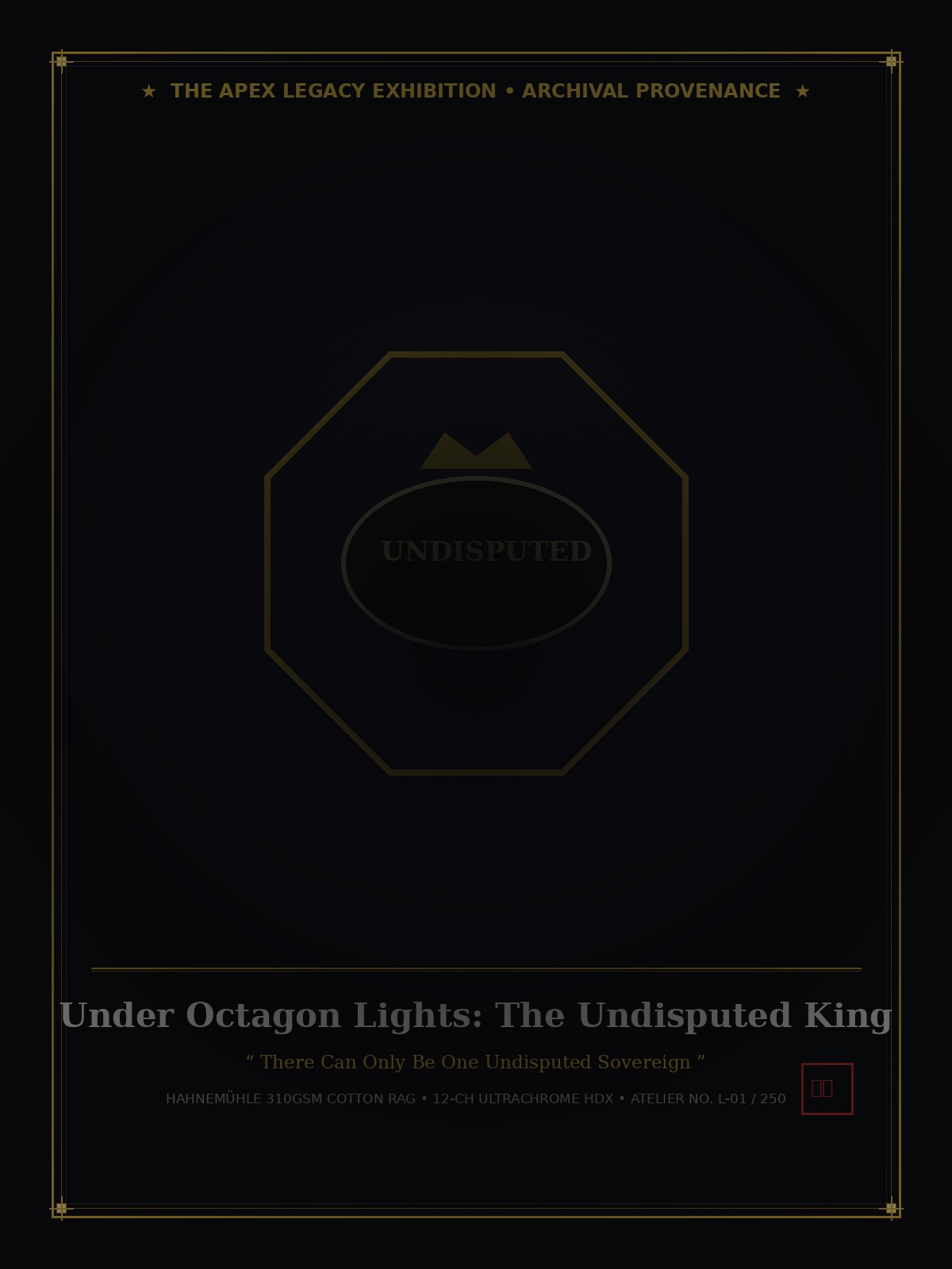 Under Octagon Lights: The Undisputed King