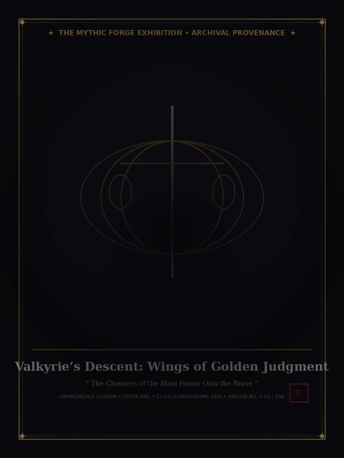 Valkyrie’s Descent: Wings of Golden Judgment
